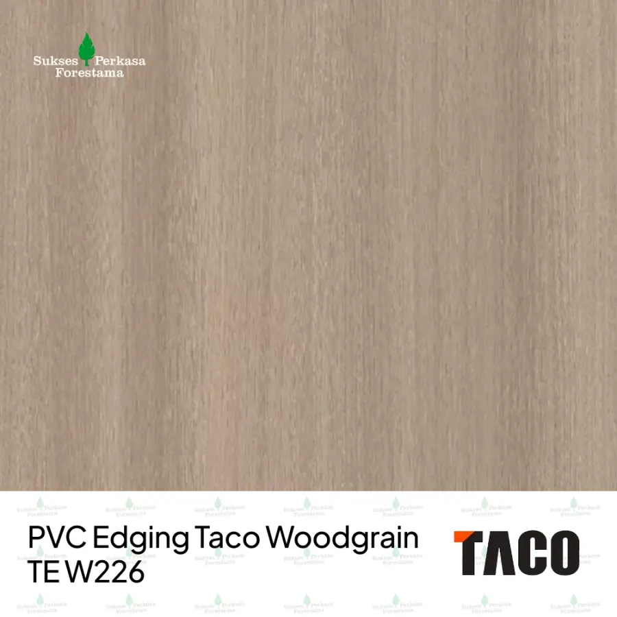 PVC Edging Taco Woodgrain TE W226