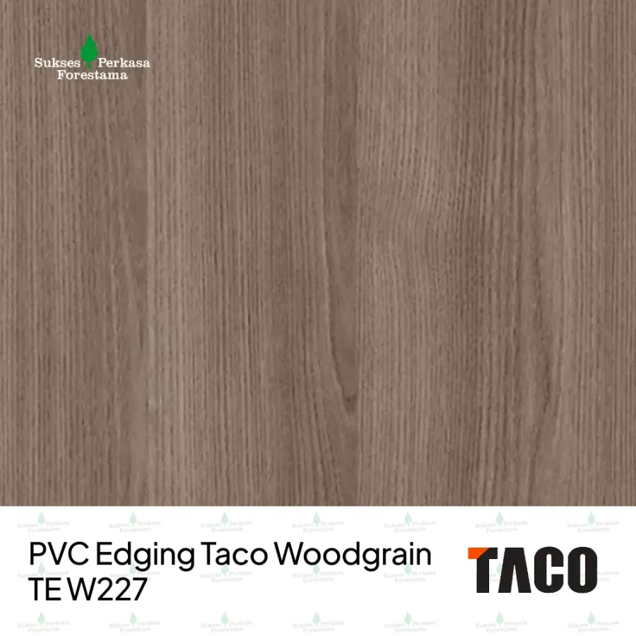 PVC Edging Taco Woodgrain TE W227