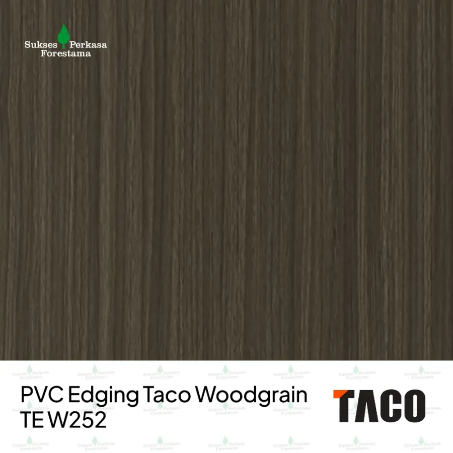 PVC Edging Taco Woodgrain TE W252