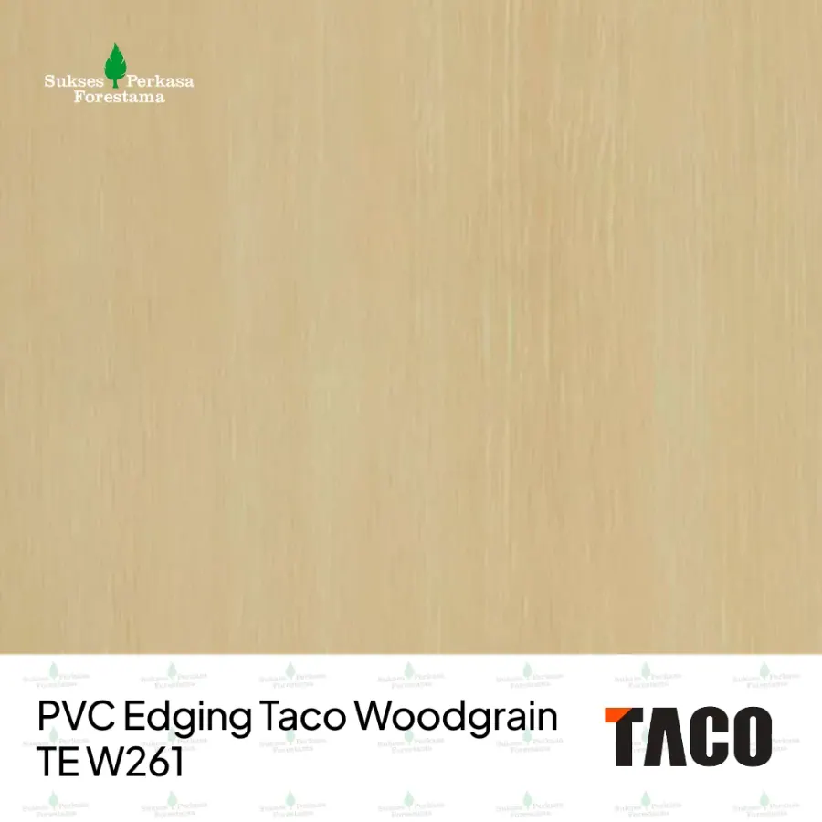 PVC Edging Taco Woodgrain TE W261