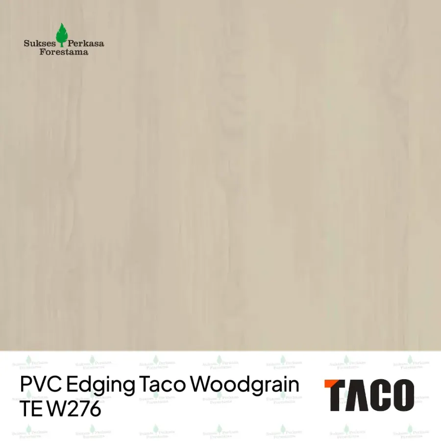 PVC Edging Taco Woodgrain TE W276