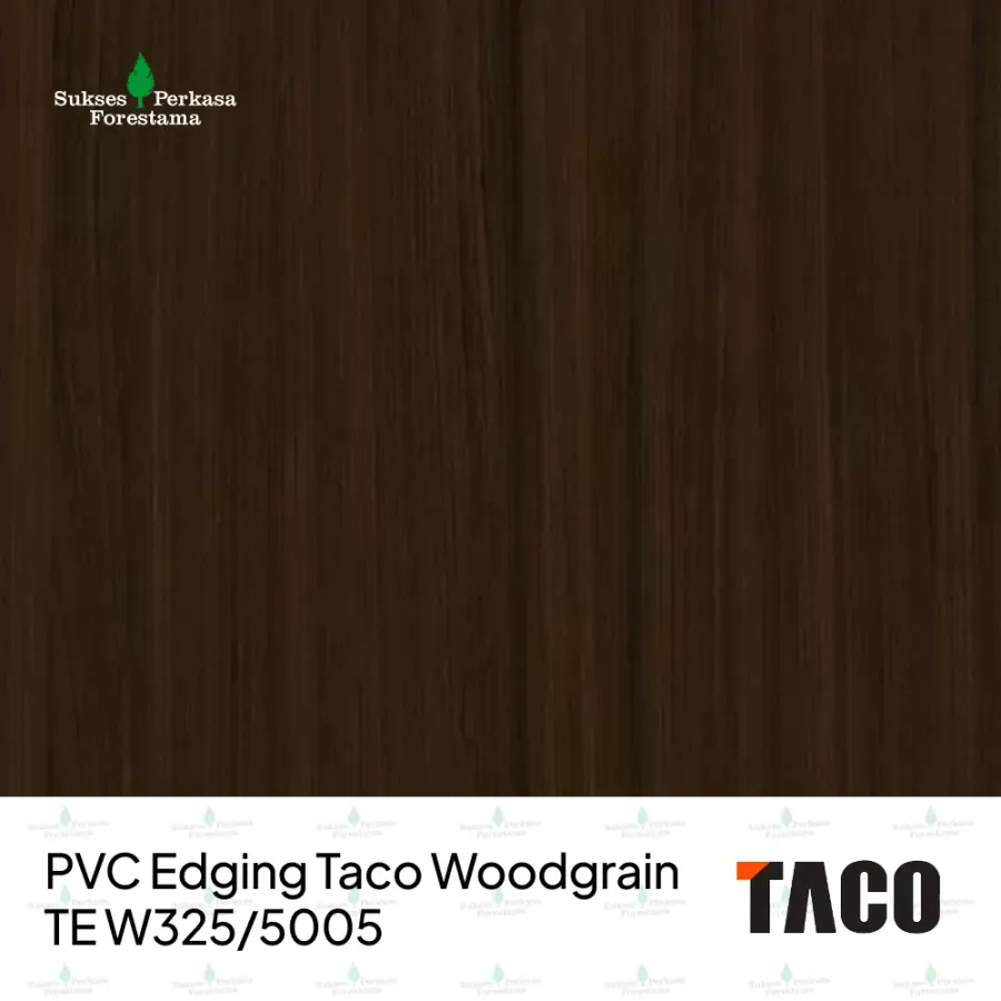 PVC Edging Taco Woodgrain TE W325/5005