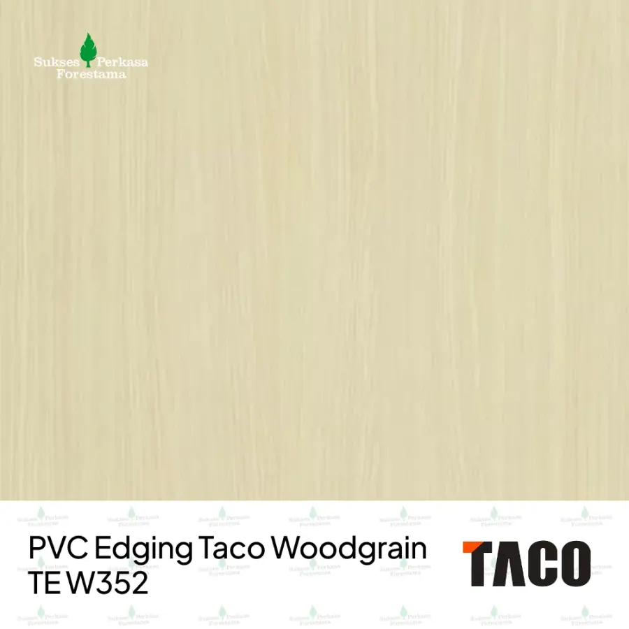 PVC Edging Taco Woodgrain TE W352