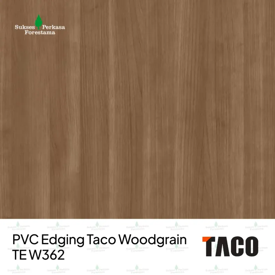 PVC Edging Taco Woodgrain TE W362