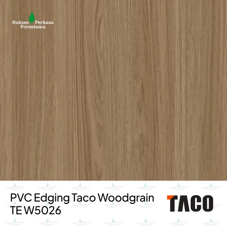 PVC Edging Taco Woodgrain TE W5026