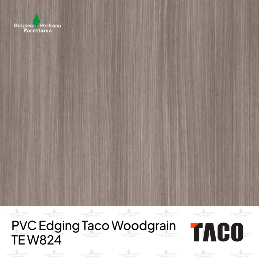 PVC Edging Taco Woodgrain TE W824
