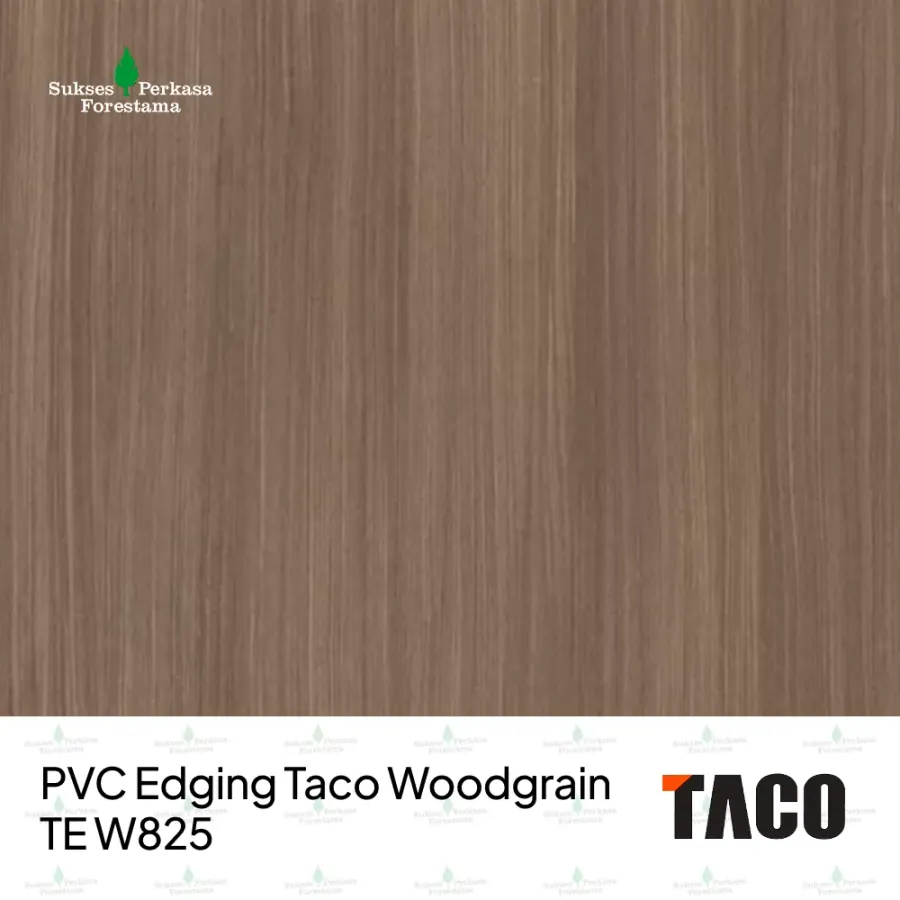 PVC Edging Taco Woodgrain TE W825