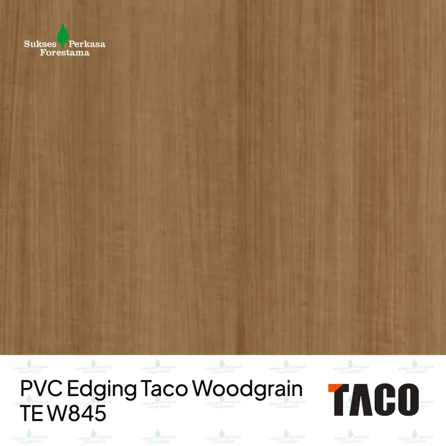 PVC Edging Taco Woodgrain TE W845