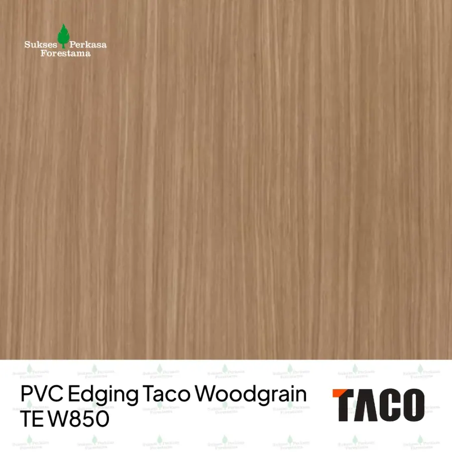 PVC Edging Taco Woodgrain TE W850