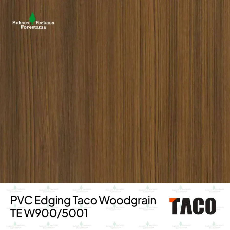 PVC Edging Taco Woodgrain TE W900/5001