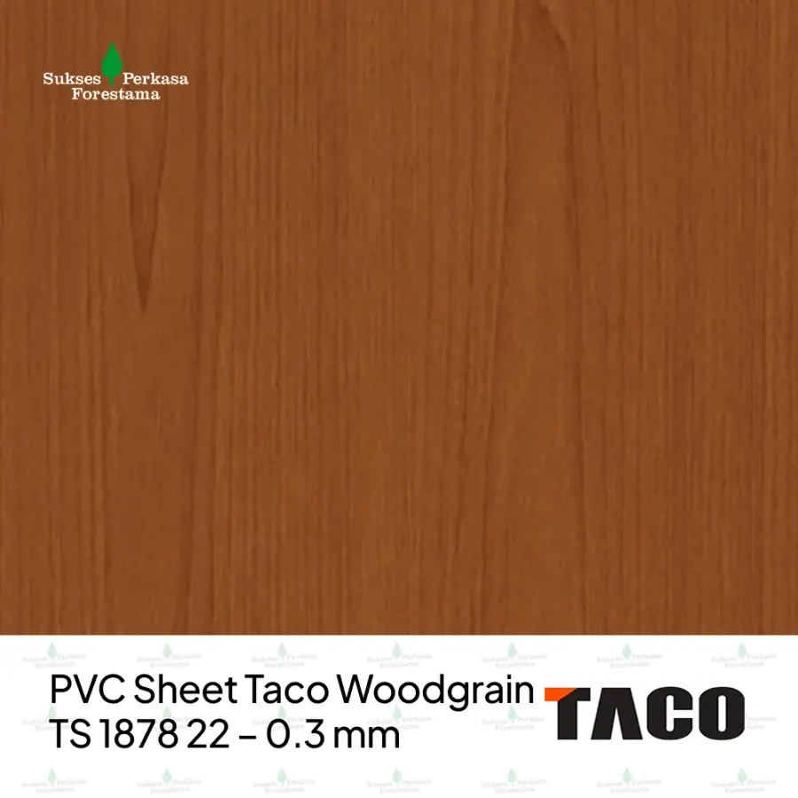 PVC Sheet Taco Woodgrain TS 1878 22 – 0.3 mm