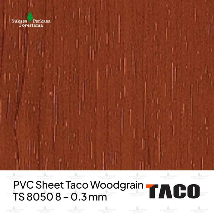 PVC Sheet Taco Woodgrain TS 8050 8 – 0.3 mm