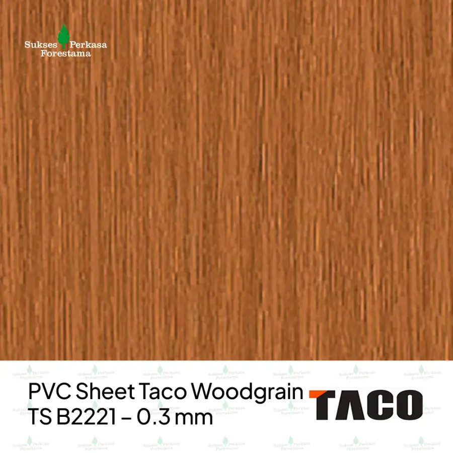 PVC Sheet Taco Woodgrain TS B2221 – 0.3 mm