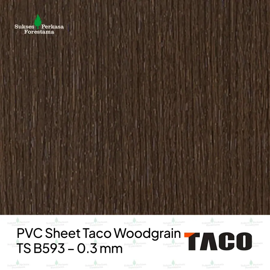 PVC Sheet Taco Woodgrain TS B593 – 0.3 mm