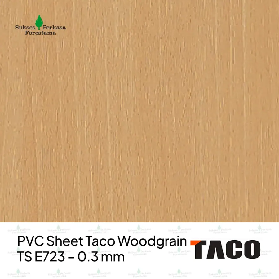 PVC Sheet Taco Woodgrain TS E723 – 0.3 mm