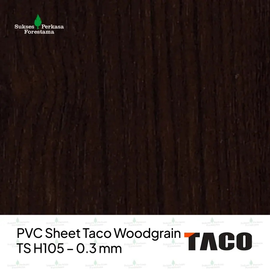 PVC Sheet Taco Woodgrain TS H105 – 0.3 mm