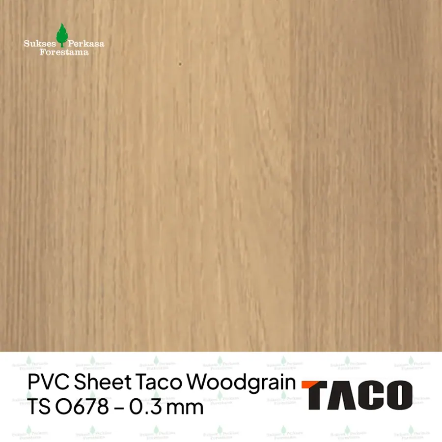 PVC Sheet Taco Woodgrain TS O678 – 0.3 mm