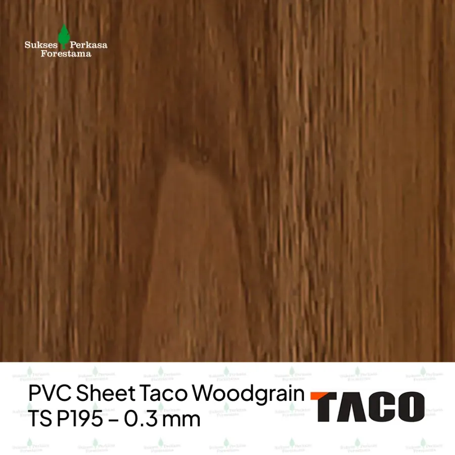 PVC Sheet Taco Woodgrain TS P195 – 0.3 mm