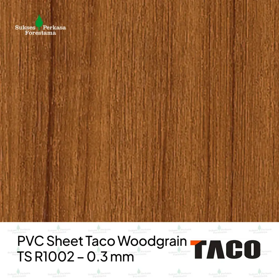 PVC Sheet Taco Woodgrain TS R1002 – 0.3 mm