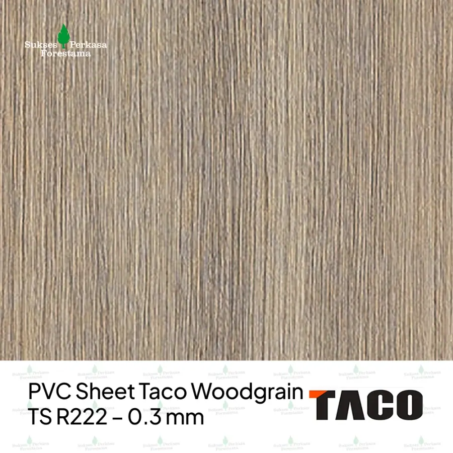 PVC Sheet Taco Woodgrain TS R222 – 0.3 mm
