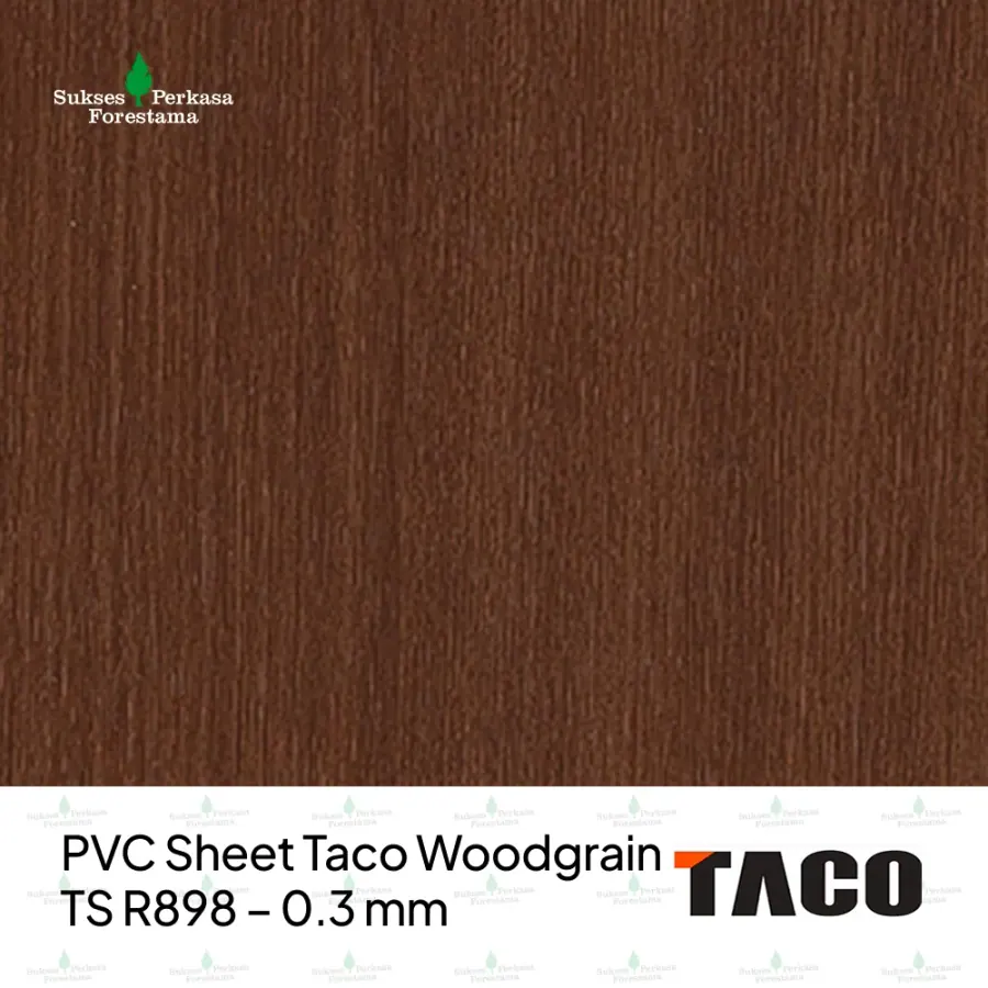 PVC Sheet Taco Woodgrain TS R898 – 0.3 mm