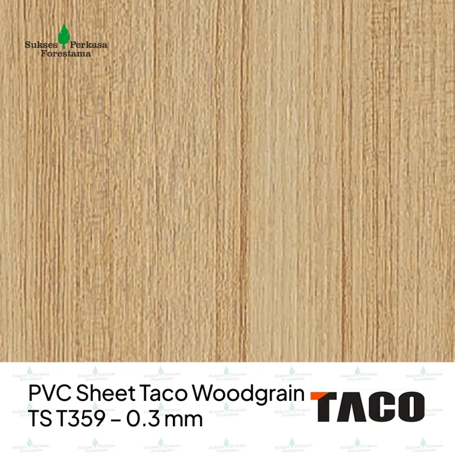 PVC Sheet Taco Woodgrain TS T359 – 0.3 mm