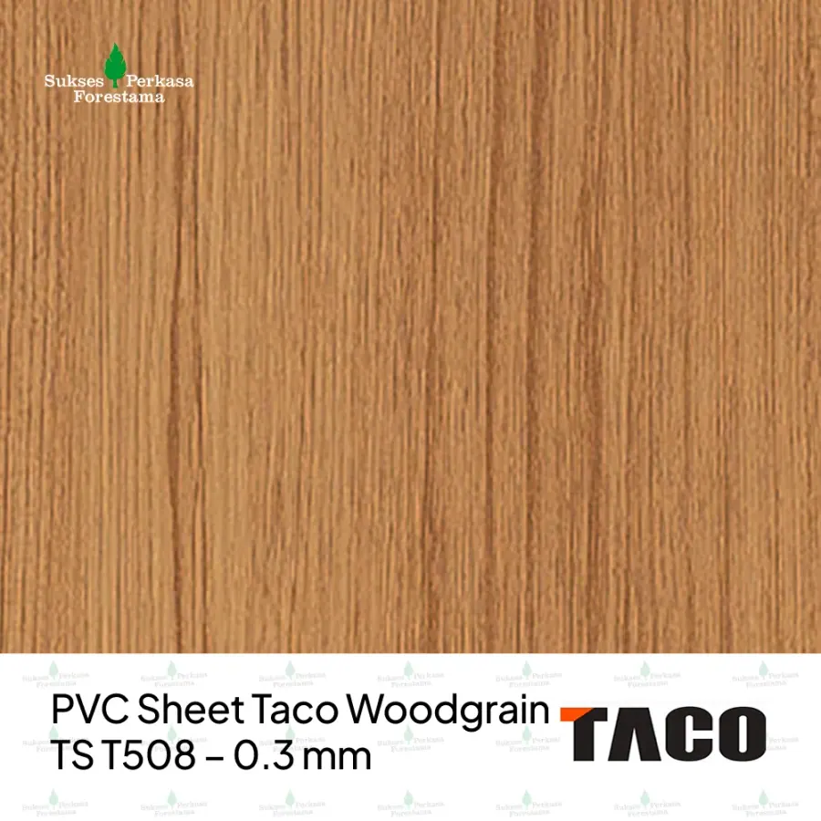 PVC Sheet Taco Woodgrain TS T508 – 0.3 mm