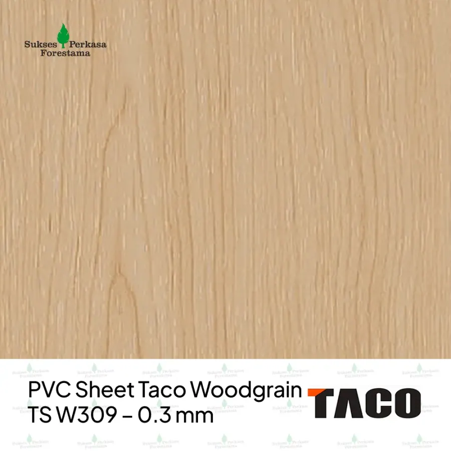 PVC Sheet Taco Woodgrain TS W309 – 0.3 mm