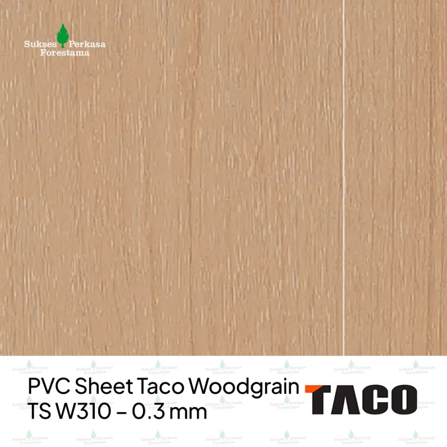 PVC Sheet Taco Woodgrain TS W310 – 0.3 mm