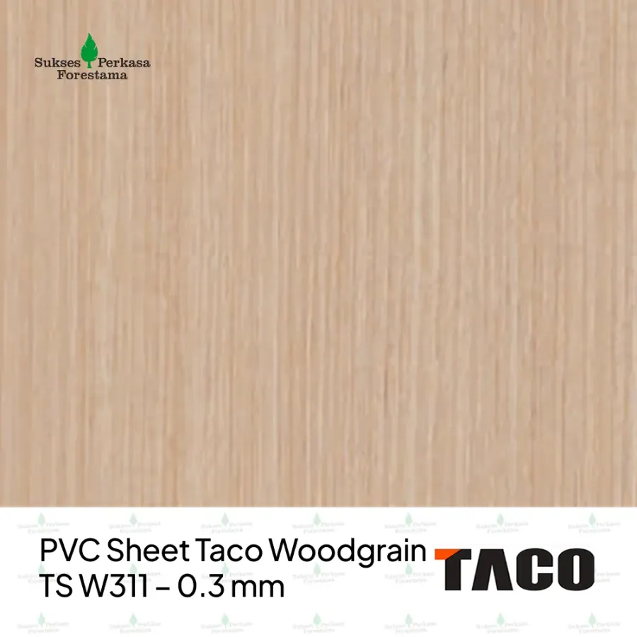 PVC Sheet Taco Woodgrain TS W311 – 0.3 mm