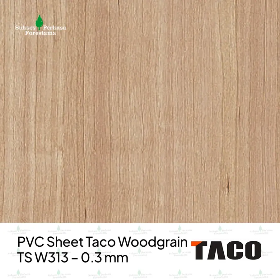 PVC Sheet Taco Woodgrain TS W313 – 0.3 mm