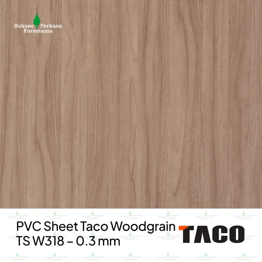 PVC Sheet Taco Woodgrain TS W318 – 0.3 mm