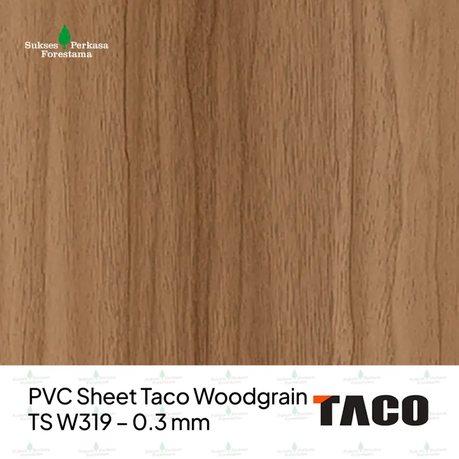 PVC Sheet Taco Woodgrain TS W319 – 0.3 mm