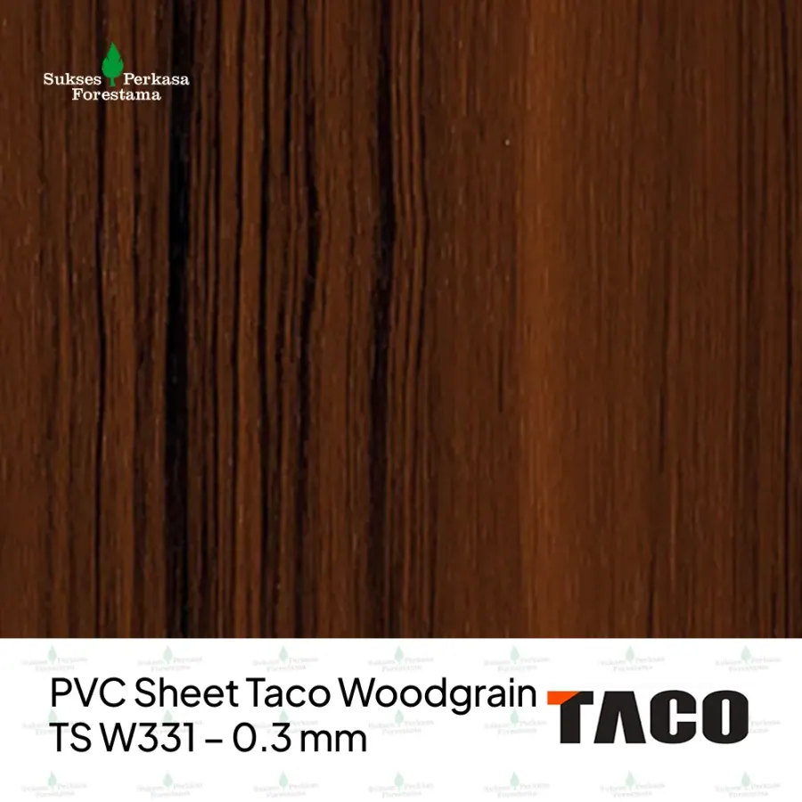 PVC Sheet Taco Woodgrain TS W331 – 0.3 mm