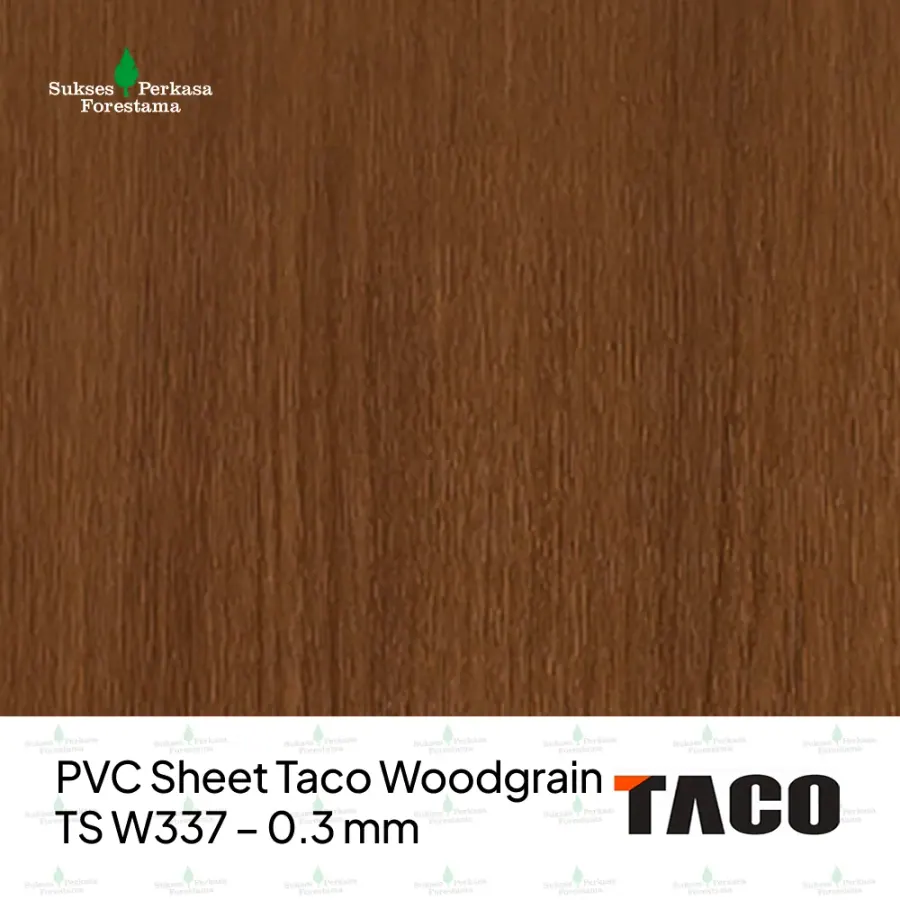 PVC Sheet Taco Woodgrain TS W337 – 0.3 mm