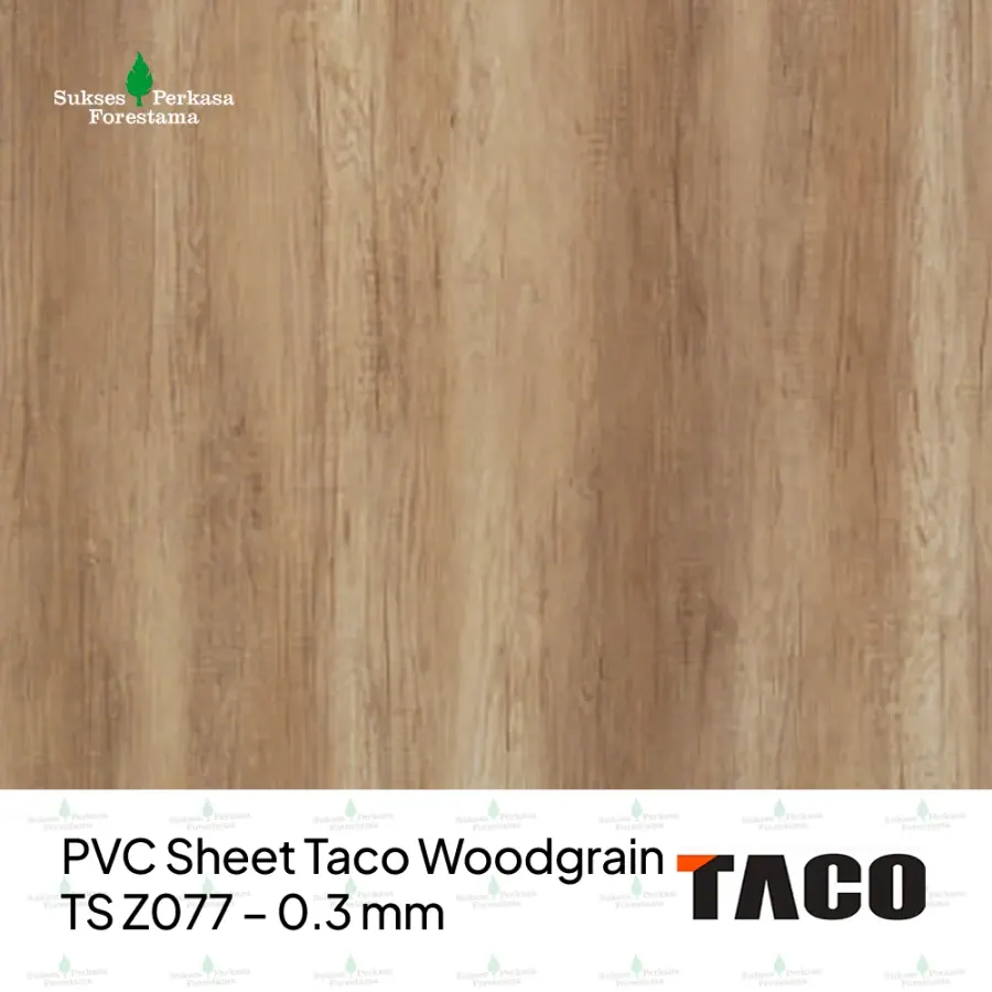 PVC Sheet Taco Woodgrain TS Z077 – 0.3 mm
