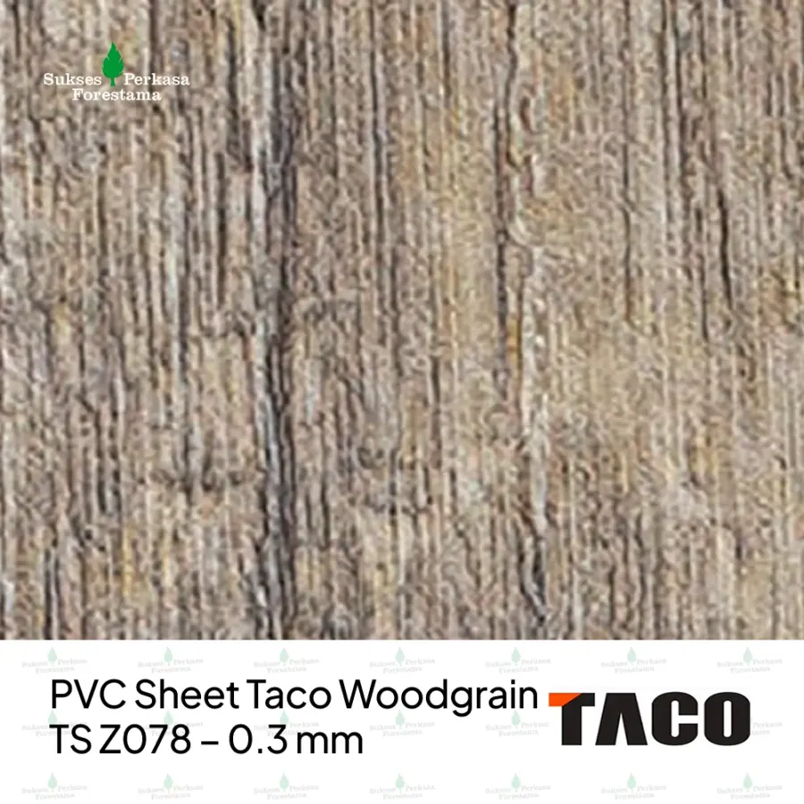 PVC Sheet Taco Woodgrain TS Z078 – 0.3 mm