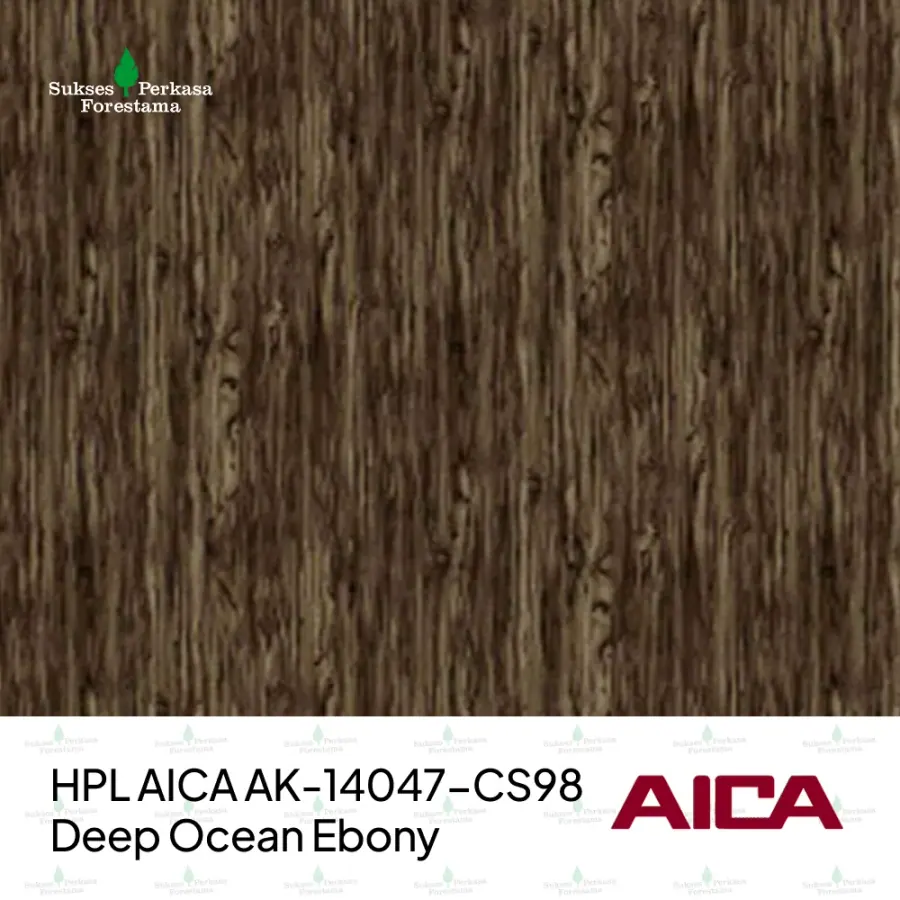 HPL AICA AK-14047-CS98 – Deep Ocean Ebony