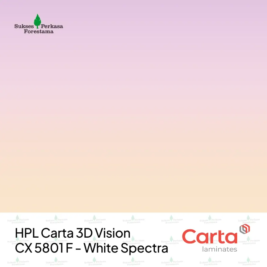 HPL Carta 3D Vision CX 5801 F - White Spectra