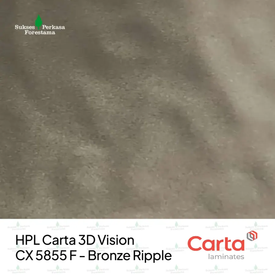 HPL Carta 3D Vision CX 5855 F - Bronze Ripple