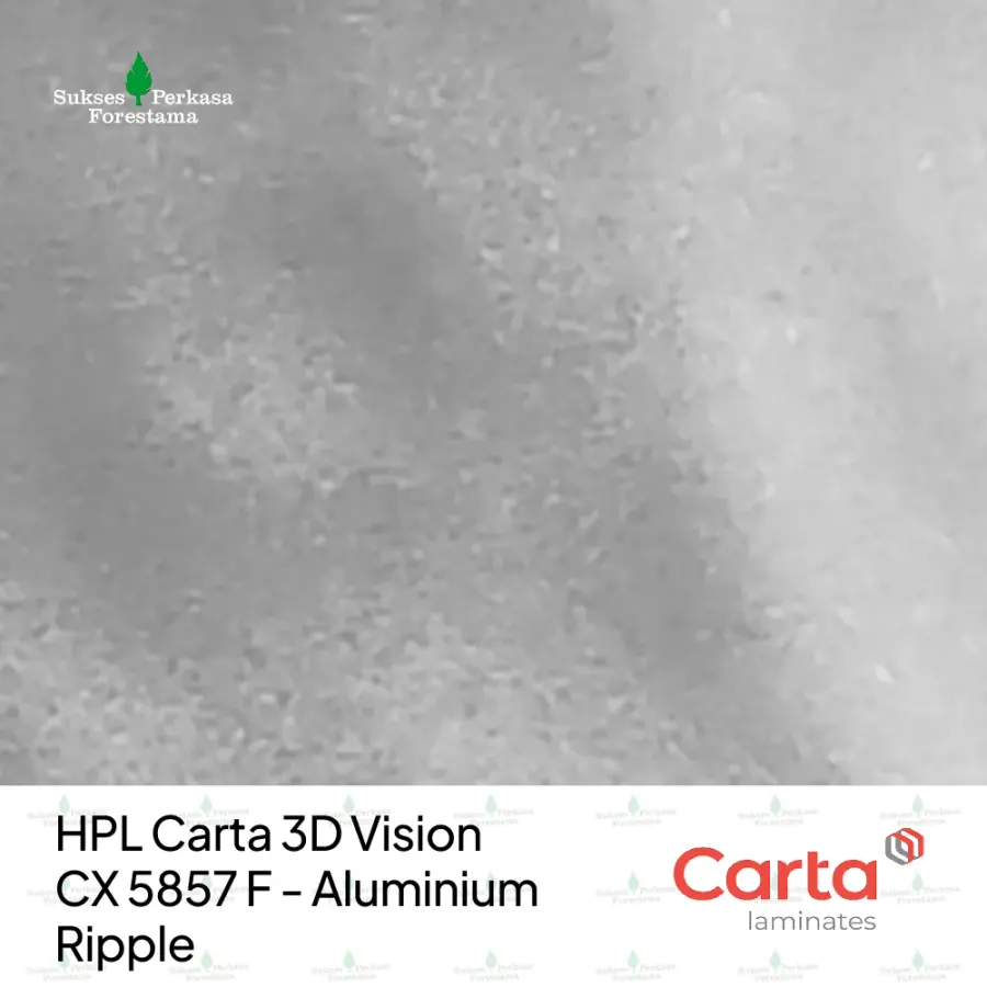 HPL Carta 3D Vision CX 5857 F - Aluminium Ripple