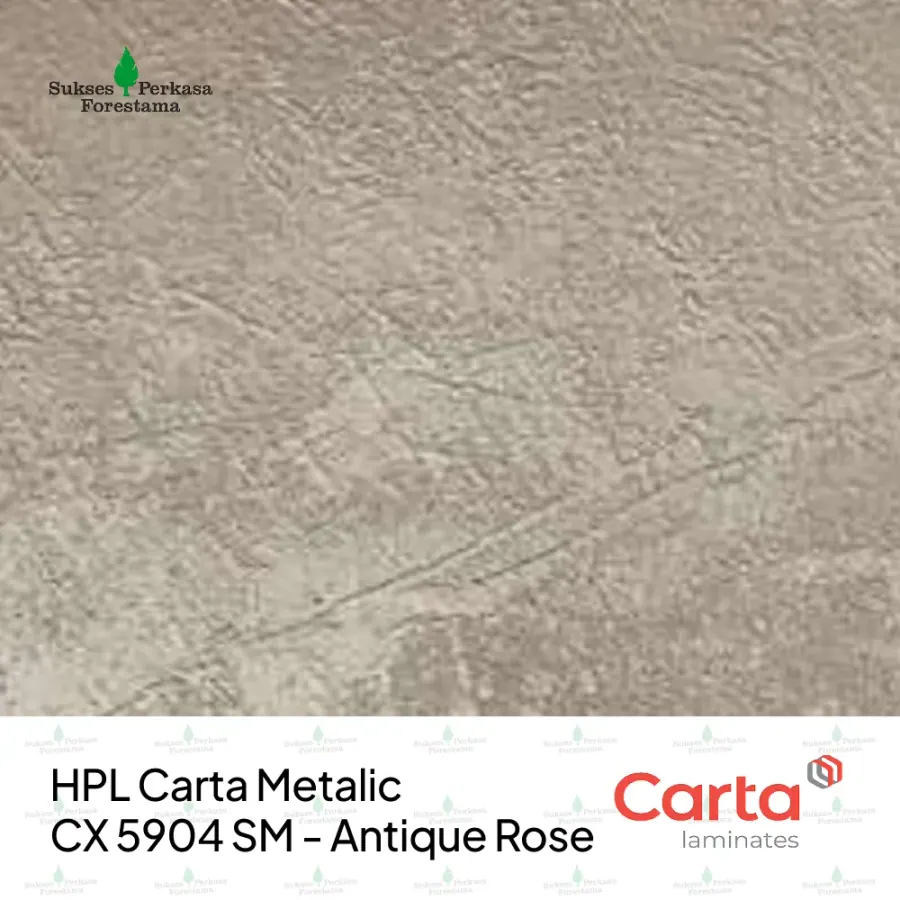 HPL Carta Metalic CX 5904 SM - Antique Rose