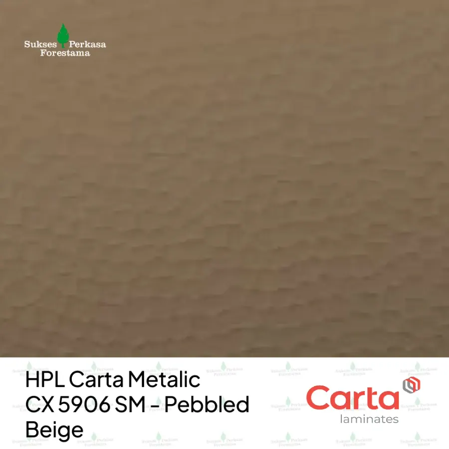 HPL Carta Metalic CX 5906 SM - Pebbled Beige