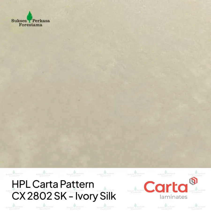 HPL Carta Pattern CX 2802 SK - Ivory Silk