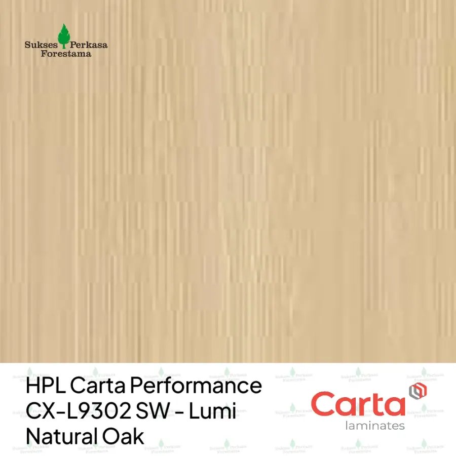 HPL Carta Performance CX-L9302 SW - Lumi Natural Oak