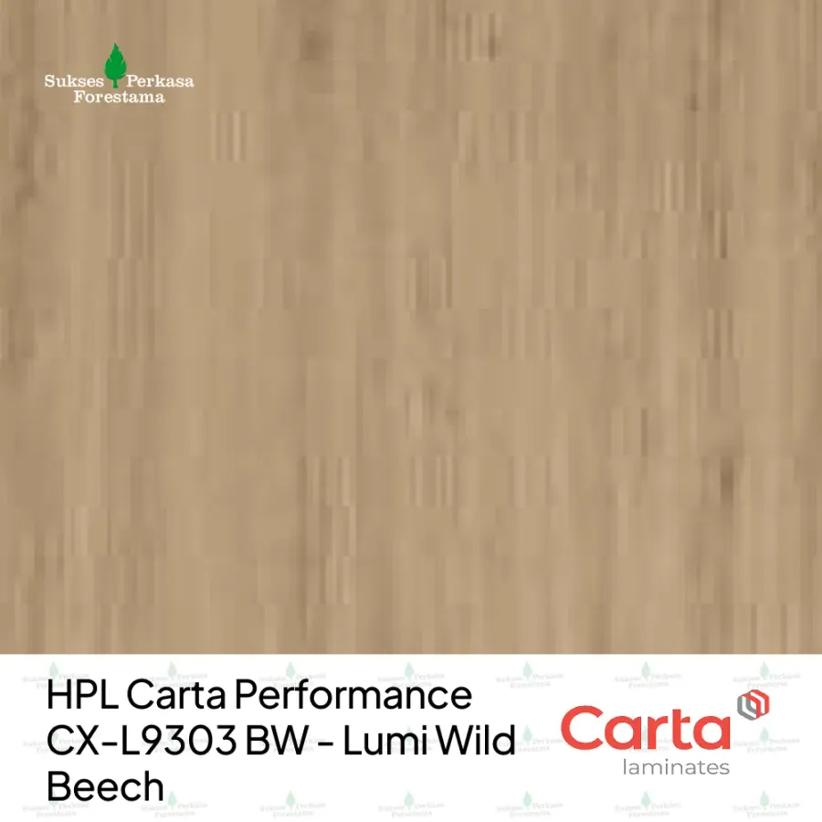 HPL Carta Performance CX-L9303 BW - Lumi Wild Beech
