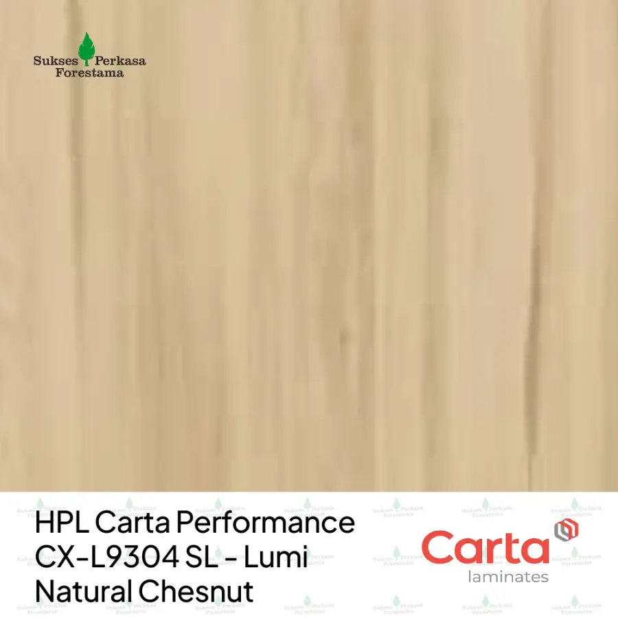 HPL Carta Performance CX-L9304 SL - Lumi Natural Chesnut