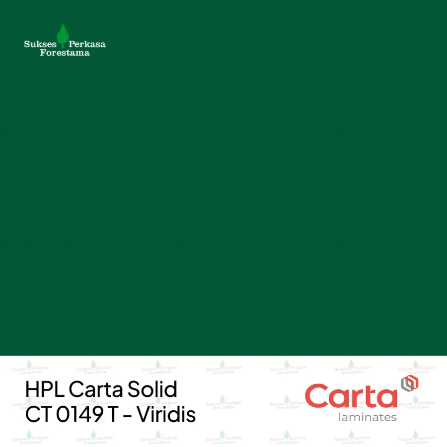 HPL Carta Solid CT 0149 T - Viridis