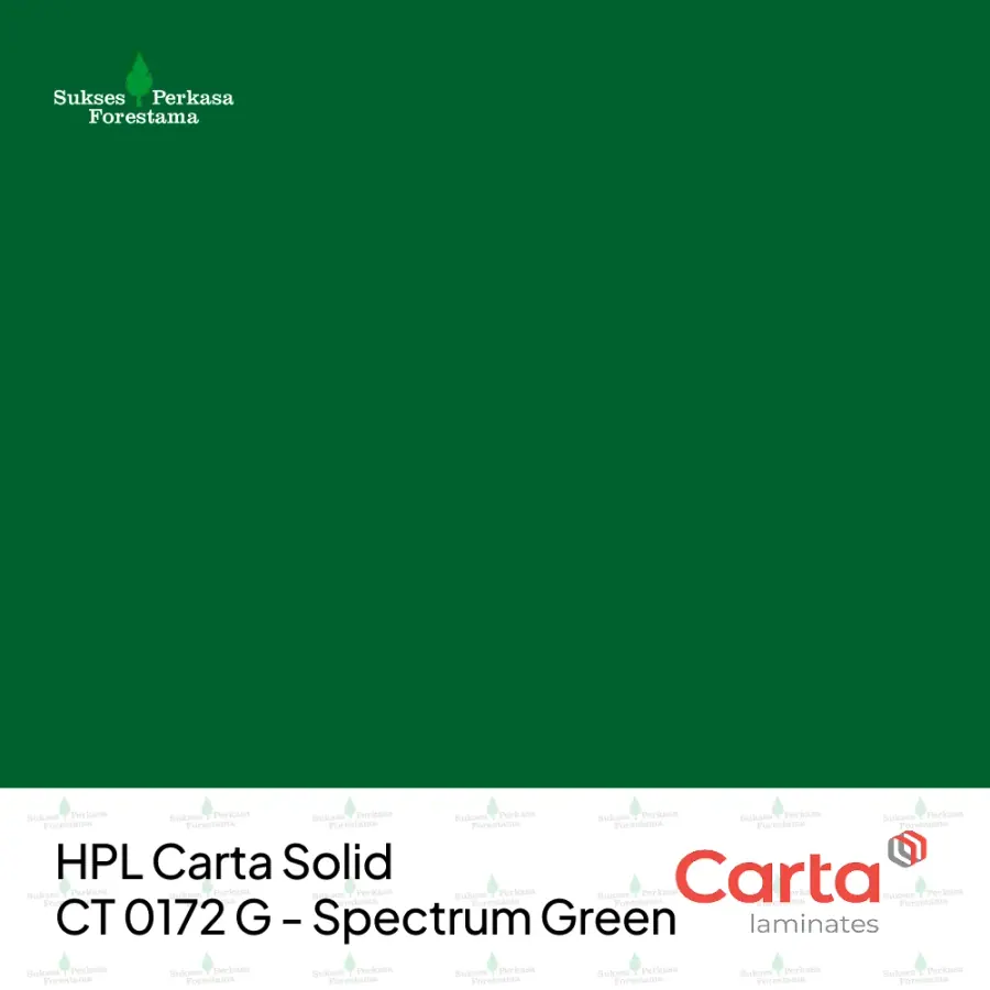 HPL Carta Solid CT 0172 G - Spectrum Green
