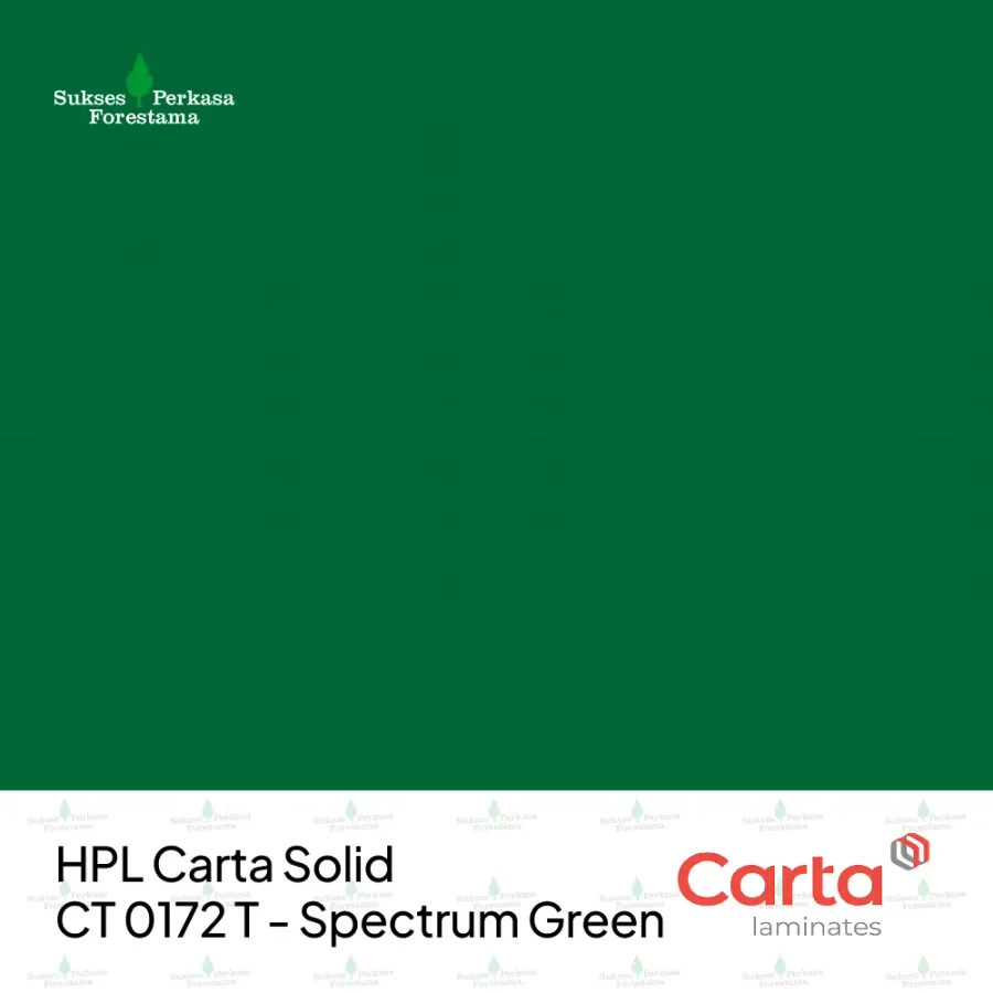 HPL Carta Solid CT 0172 T - Spectrum Green
